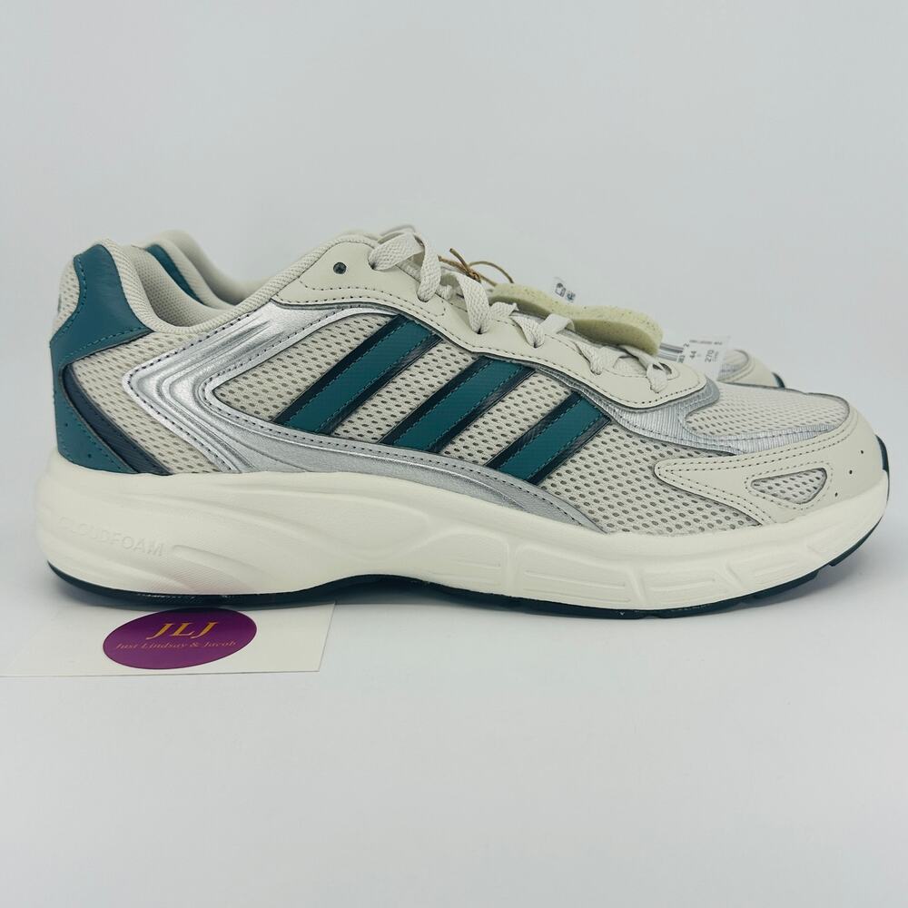 Adidas Men's Eclyptix 2000 Trainers Sneakers Orbit Grey / Teal JR6132 Size 10